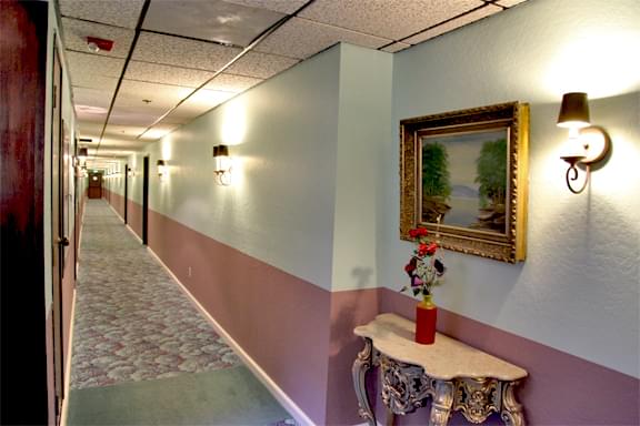 haunted hotel hallway