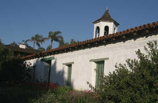 haunted adobe building