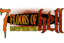 7 Floors of Hell haunted house in Ohio logo