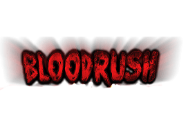Bloodrush haunted house in Nebraska logo