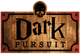 Dark Pursuit haunted house in Nevada logo