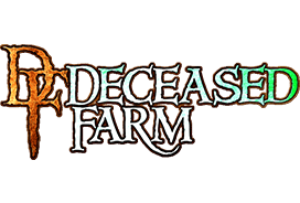 Deceased Farm haunted house in South Carolina logo
