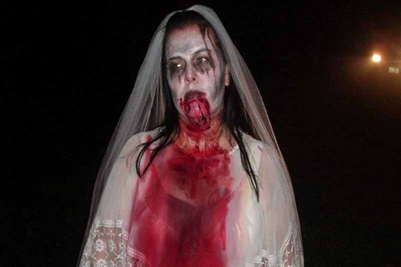 Destination Haunt haunted house in Maine zombie bride