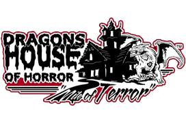 Dragon's House of Horrors haunted house in New Mexico logo