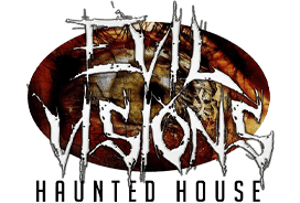 Evil Visions Haunted House Logo