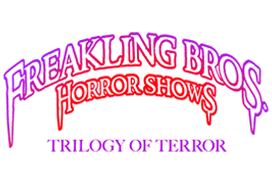 Freakling Bros Trilogy of Terror haunted house in Nevada logo