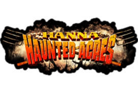 Hanna Haunted Acres haunted house in Indiana logo