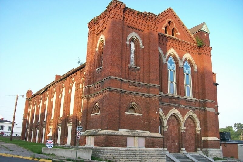 Hannibal Haunted Church, One of the most active paranormal places.