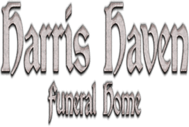 Harris Haven Funeral Home Haunted House Logo