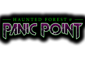 Haunted Forest at Panic Point haunted house in North Carolina logo