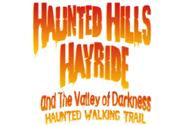 Haunted Hills Hayride haunted house in Pennsylvania logo