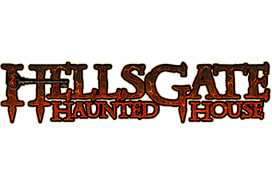 HellsGate Haunted House in Illinois logo