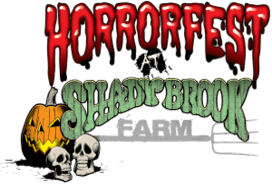 Horrorfest at Shady Brook Farm haunted house in Pennsylvania logo