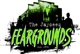 Jaycees Feargrounds haunted house in South Dakota logo