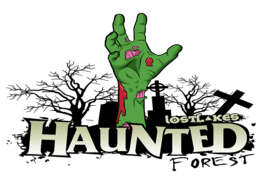 Lost Lakes Haunted Forest haunted house in Oklahoma logo