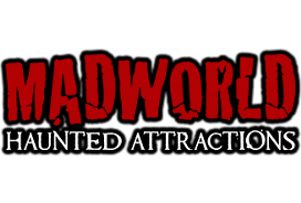 Madworld Haunted Attraction haunted house in South Carolina logo