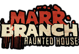 Marr Branch Haunted House in North Carolina logo