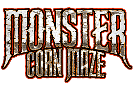 Monster Corn Maze haunted house in Missouri logo