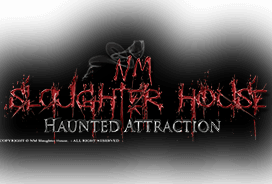 NM Slaughter House Haunted Attraction haunted house in New Mexico logo