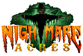 Nightmare Acres haunted house in Connecticut logo