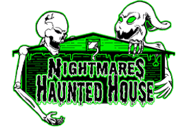 Nightmares Haunted House in Delaware logo