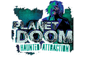 Planet Doom Haunted House logo