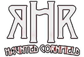 Raisin Hell Ranch Haunted Corn Field haunted house in California logo
