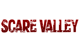 Scare Valley haunted house in California logo