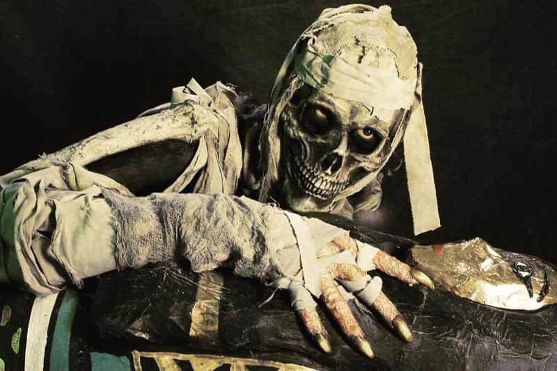 Skeleton Key Hawaii haunted house in Hawaii mummy monster