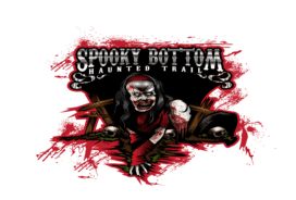 Spooky Bottom Haunted Trail haunted house in North Carolina logo