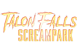 Talon Falls Screampark haunted house in Kentucky logo