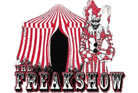 The Freakshow haunted house in Oklahoma logo