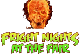 The Fright Nights haunted house in New York logo
