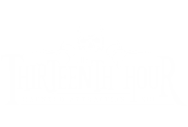 The Thirteenth Hour Haunted House in Indiana logo