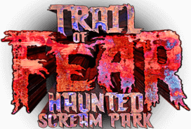 The Trail of Fear Haunted Scream Park haunted house in Oklahoma logo