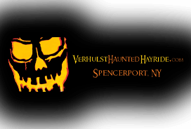 VerHulst Haunted Hayride haunted house in New York logo
