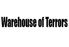 Warehouse of Terrors haunted house in Kansas logo