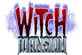 Witch Mansion haunted house in Massachusetts logo