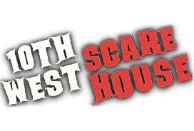 10th West Scare House haunted house in Utah logo