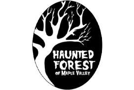 Haunted Forest of Maple Valley haunted house in Washington logo