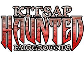 Kitsap Haunted Fairgrounds haunted house in Washington logo