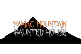 Maniac Mountain Haunted House in West Virginia logo