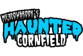 Meadowbrook Haunted Cornfield haunted house in Wisconsin logo