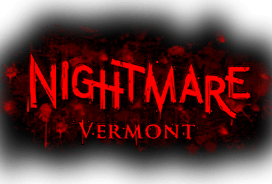 Nightmare Vermont haunted house in Vermont logo