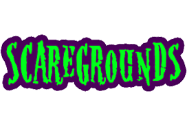 Scaregrounds Tri-Cities haunted house in Washington logo