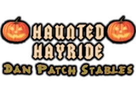 Sleepy Hollow Haunted Hayride at Dan Patch Stables haunted house in Wisconsin logo