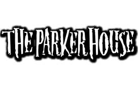 The Parker House haunted house in Texas logo